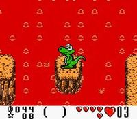 une photo d'Ã©cran de Croc 2 sur Nintendo Game Boy Color